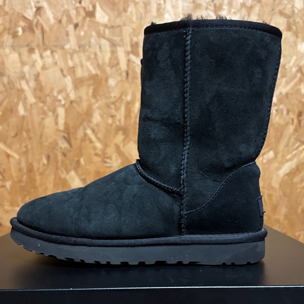 UGG Classic Black Sheepskin Boots